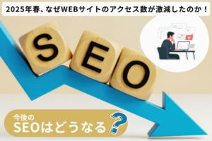 【今後のSEO】2025年5月、なぜWEBサイトのアクセス数が激減したのか！